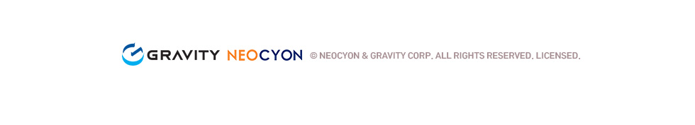 © NEOCYON & GRAVITY CORP. ALL RIGHTS RESERVED. LICENSED.
